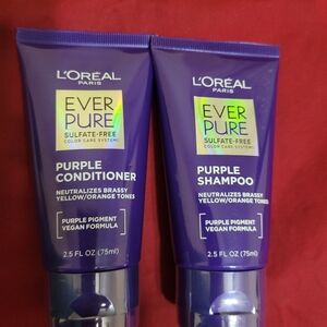 Shampoo and conditioner.